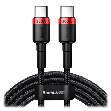 Baseus Cafule USB-C Kabl - 2m - Crveni / Crni