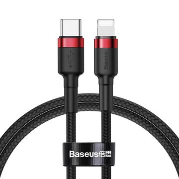 Baseus Cafule USB-C to Lightning Cable - 20W, 1m