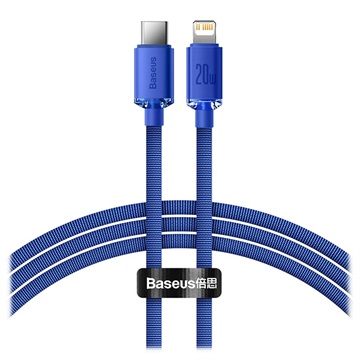 Baseus Crystal Shine USB-C / Lightning Kabl CAJY000203 - 1.2m - Plavi