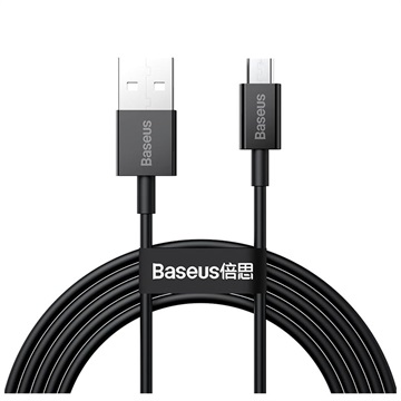 Baseus Superior MicroUSB Fast Kabl za Punjenje i Prenos Podataka - 1m - Crni