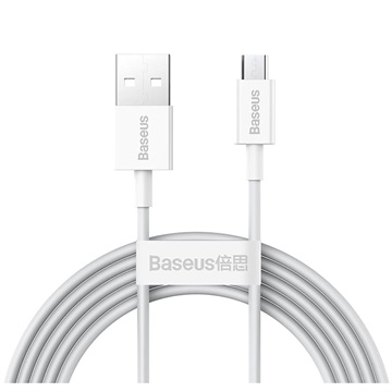 Baseus Superior MicroUSB Kabl za Brzo Punjenje i Prenos Podataka - 1m - Beli