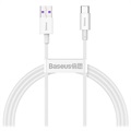 Baseus Superior Series USB-C Kabl za Punjenje i Prebacivanje Podataka - 66W, 1m - Beli