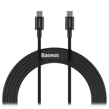 Baseus Superior Serija USB-C / USB-C Kabl - 100W, 2m - Crni