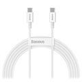 Baseus Superior Serija USB-C / USB-C Kabl - 100W, 2m - Beli