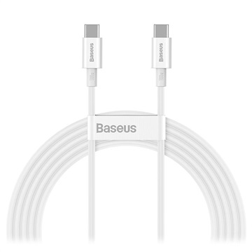 Baseus Superior Serija USB-C / USB-C Kabl - 100W, 2m - Beli