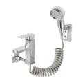 Bathroom Sink Faucet Sprinkler & Handheld Shower Hose Adapter Kit