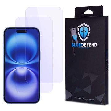 iPhone 17 BlueDefend Anti-Blue Light Tempered Glass Screen Protector - 2 Pcs.