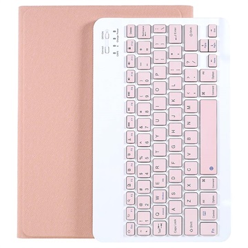 Xiaomi Pad 5/Pad 5 Pro Futrola sa Bluetooth Tastaturom - Roze