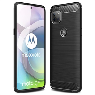 Brushed Motorola Moto G 5G TPU Maska - Karbonsko Vlakno (Otvoreno pakovanje - Odlično stanje)