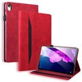 Business Style Lenovo Tab P11 Pametna Folio Maska - Crvena