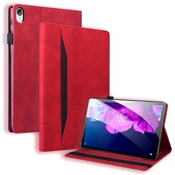 Business Style Lenovo Tab P11 Pametna Folio Maska - Crvena