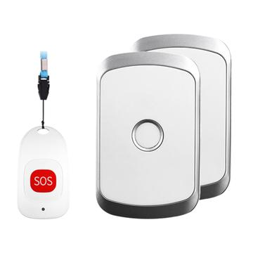 C20 Elderly Monitoring Alarm - 1 Call Button, 2 Receivers