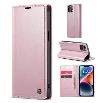 Caseme 003 Serija iPhone 14 Futrola-Novčanik - Roze