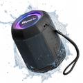 CYBORIS CYB-S3 Bluetooth 5.1 Wireless Speaker 24W Impressive Sound Stereo Bass 18Hrs Playtime RGB Light Subwoofer Sound Box - Black