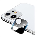 iPhone 11 Zaštita za Kameru od Metala i Kaljenog Stakla - Crna