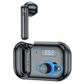 Auto Punjač / Bluetooth FM Predajnik sa Mono Slušalicom T2 - Crni