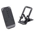 Card-Style Foldable Phone Holder - Black