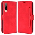 Cardholder Serija HTC Desire 22 Pro Futrola-Novčanik - Crvena