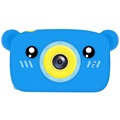 Cartoon HD Kamera za Decu sa 3 Igrice - 12MP - Medved / Plavi