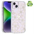 Case-Mate Floral Gems iPhone 13/14 Maska - Providna