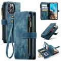 Caseme C30 Multifunkcionalna iPhone 14 Pro Max Futrola-Novčanik - Plava