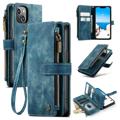 iPhone 14 Caseme C30 Multifunkcionalna Futrola-Novčanik - Plava