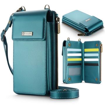 Caseme ME50 Universal Crossbody Bag w. RFID Protection - 4"-7.3" - Blue