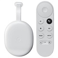 Chromecast i Google TV (2020) sa Daljinskim sa Glasovnom Kontrolom - Beli