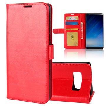 Samsung Galaxy Note8 Klasična Novčanik-Futrola - Crvena