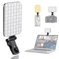 Clip-On LED Selfie Light for Mobile and Laptop, e.g. iPhone, MacBook