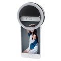 Clip-On Selfie Ring Light with 3 Brightness Mode