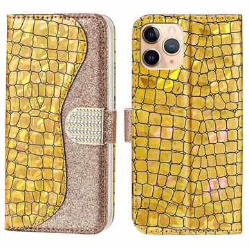 Croco Bling Series iPhone 13 Pro Futrola-Novčanik