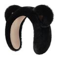 DEZ45 Cute Plush Bear Ear Winter Headband / Earmuffs