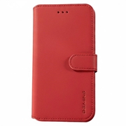 iPhone 7/8/SE (2020)/SE (2022) DG.MING Retro Wallet Case - Red