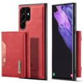 DG.Ming M2 Samsung Galaxy S23 Ultra 5G Hybrid Maska sa Novčanikom - Crvena