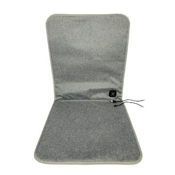 DT-90x43-2S USB Heated Backrest Seat Cushion with 3 Temperature Levels - Grey