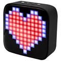 Denver BTL-350 Bluetooth Zvučnik sa Svetlećim Piksel Animacijama - Crni