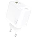 Dudao A28 45W GaN USB-C Wall Charger - White