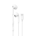 Dudao X14PROT USB-C In-Ear Headphones - White