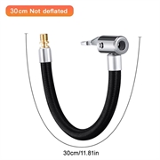 Durable Anti-Wear Tire Inflator Hose for Car, Bike & Motorcycle - 30cm