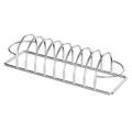 Durable Stainless Steel Rib Rack for Grilling & Roasting