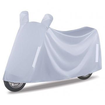 Dustproof and Rainproof Motorcycle Cover - 4XL - Silver