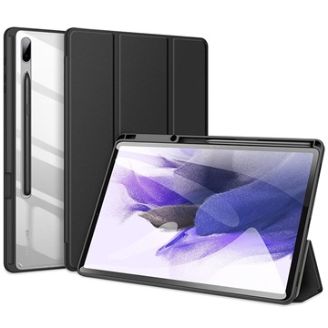 Dux Ducis Toby Samsung Galaxy Tab S7+/S7 FE/S8+ Tri-Fold Smart Futrola - Crna