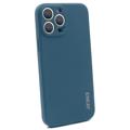 Enkay iPhone 14 Pro Liquid Silicone Phone Case - Dark Blue