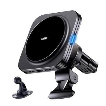 ESR HaloLock Qi2 Magnetic Wireless Charger / Car Holder - iPhone 12/13/14/15/16/17 - 15W