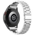 Samsung Galaxy Watch4/Watch4 Classic/Watch5/Watch6 Elegantni Kaiš od Nerđajućeg Čelika - Srebrna