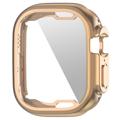 Enkay Apple Watch Ultra/Ultra 2/Ultra 3 TPU Maska sa Zaštitnim Staklom - 49mm - Zlatna