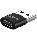 Enkay ENK-AT105 USB-A / USB-C Adapter - Crni