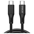 Enkay Power Delivery USB-C Kabl - 100W, 5A, 1m - Crni