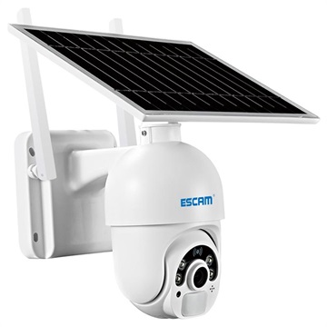 Escam QF250 Solarna Kamera za Nadzor - 1080p, WiFi - Bela